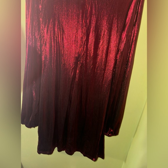 Fashion Nova Best Behavior Mini Dress in (Metallic) Red - 1X - NWT - Picture 9 of 10